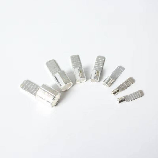 DBN Chip-Shaped Naked Copper Terminals Electrical Wire Crimping Blade Terminal Non-Insulated Terminals