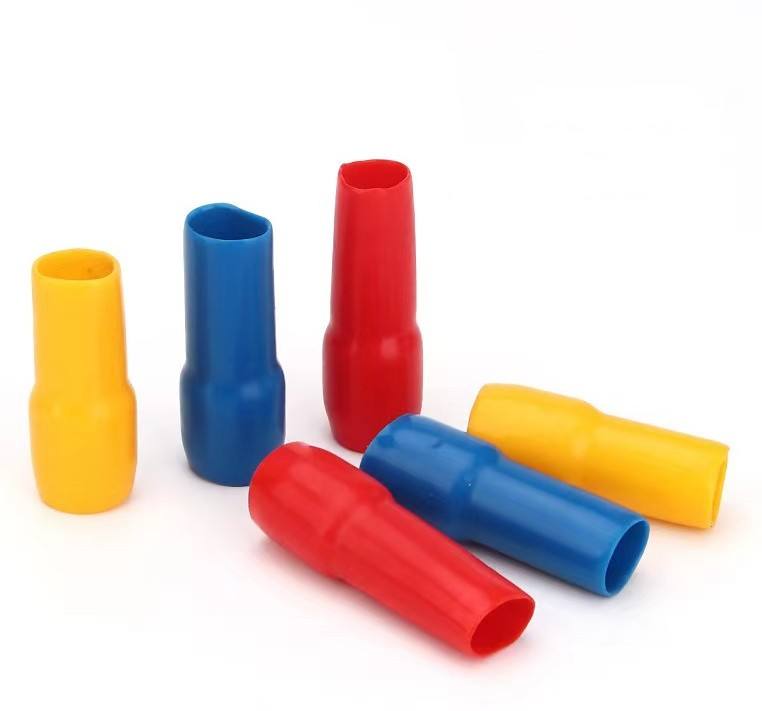 PVC Plastic Cable End Caps for Round Tubular Type SC Cable Lugs