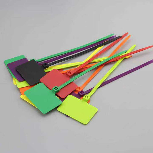 Small 4" 8" Inch Wholesale Self-Locking Marker Tag Nylon Cable Ties for Price Tag Marker